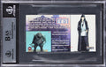 (2) Williamson & Home "2x Insc" Signed 1996 Star Wars ROTJ #24 Card BAS Slabbed
