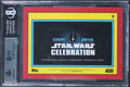 (3) Huston +3 Signed 2016 Star Wars Celebration Europe OVS #9 Card BAS Slabbed