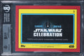 (11) Baker, Blake Rose +8 Signed 2016 Star Wars Celebration OVS #3 Card BAS Slab