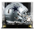 Cowboys Dez Bryant Signed Full Size Speed Proline Helmet W/ Case BAS Witnessed