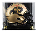 49ers Tom Rathman & Roger Craig Signed Rave F/S Speed Rep Helmet W/ Case BAS Wit