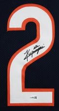 Kyle Monangai Authentic Signed Navy Blue Pro Style Framed Jersey JSA Witness