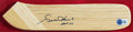 Red Wings Gordie Howe "HOF 72" Signed Hockey Stick Framed Display BAS #BS78052