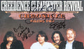 Creedence Clearwater Revival Fogerty, Cook & Clifford Signed Chronicle Album PSA