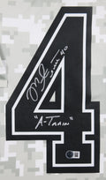 Buccaneers Mike Alstott "A-Train" Signed STS Nike Limited Framed Jersey BAS Wit