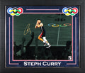 USA Stephen Curry Signed 16x20 Night Night Horizontal Spotlight Photo Framed BAS