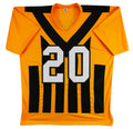 Kaleb Johnson Authentic Signed Yellow Pro Style Jersey Autographed BAS Witnessed