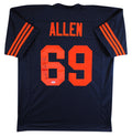 Jared Allen Authentic Signed Navy Pro Style Jersey Autographed PSA/DNA Itp 2