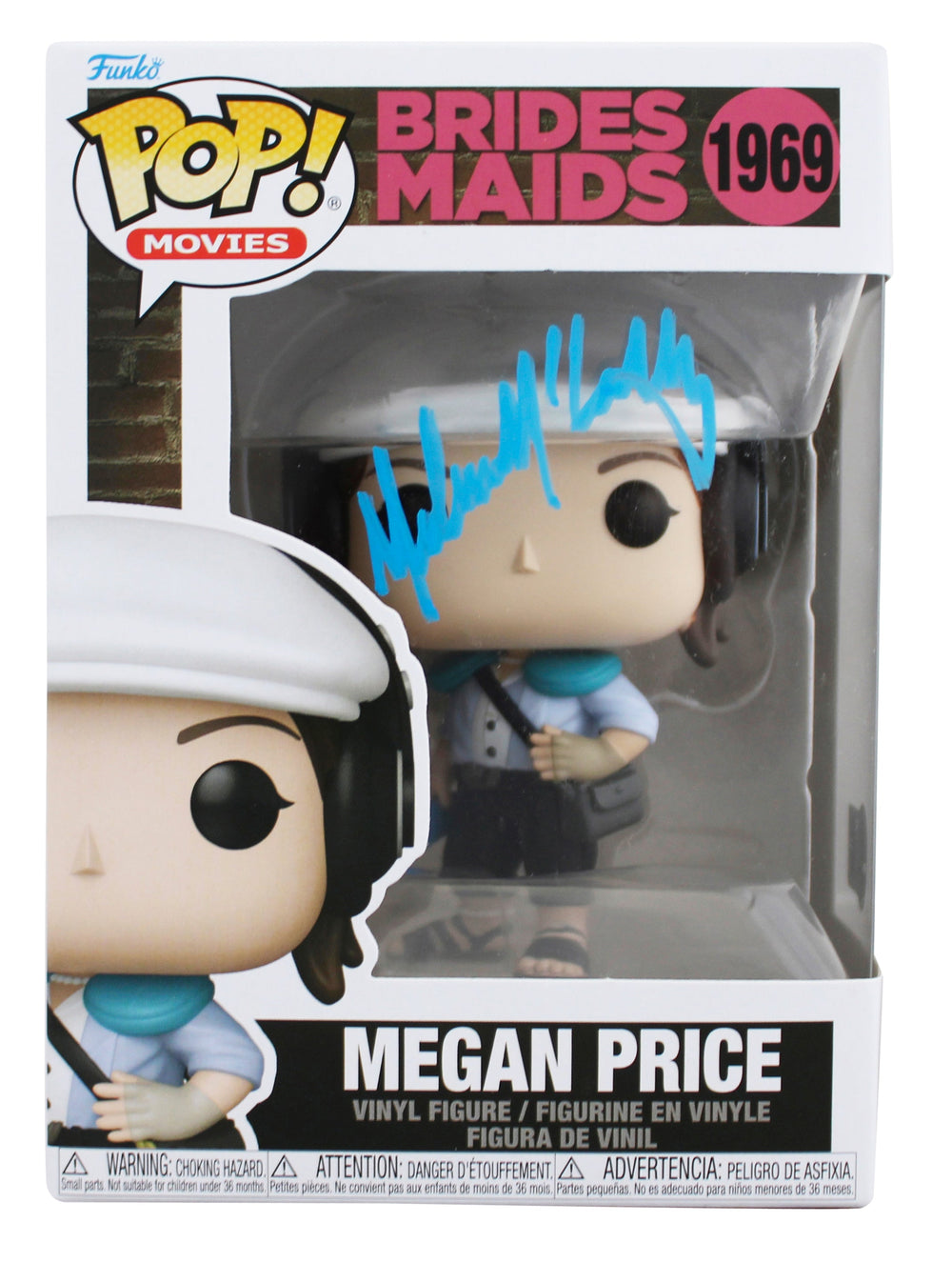 Melissa McCarthy Bridesmaids Signed Megan #1969 Funko Pop Figure BAS #BP97375