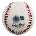 D-Backs Luis Gonzalez "2x Insc" Signed 2001 WS Logo Baseball BAS #2W636574