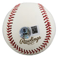 D-Backs Luis Gonzalez "2x Insc" Signed 2001 WS Logo Baseball BAS #2W636573
