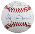 Mariano Rivera & Luis Gonzalez "Sorry Mo" Signed Baseball W/ Case BAS Witnessed