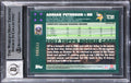 Adrian Peterson Signed 2007 Topps Chrome White Ref #TC181 Card Auto 10! BAS Slab