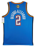Shai Gilgeous-Alexander Signed Blue Nike Finals Ed. Swingman Jersey BAS #BW21097