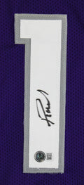 Domantas Sabonis Authentic Signed Purple Pro Style Jersey BAS Witnessed 2