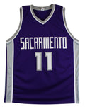 Domantas Sabonis Authentic Signed Purple Pro Style Jersey BAS Witnessed 2