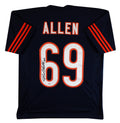 Jared Allen Authentic Signed Navy Pro Style Jersey Autographed PSA/DNA Itp 1