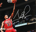 Bulls Scottie Pippen Authentic Signed 16x20 Vertical Photo BAS #BW21111