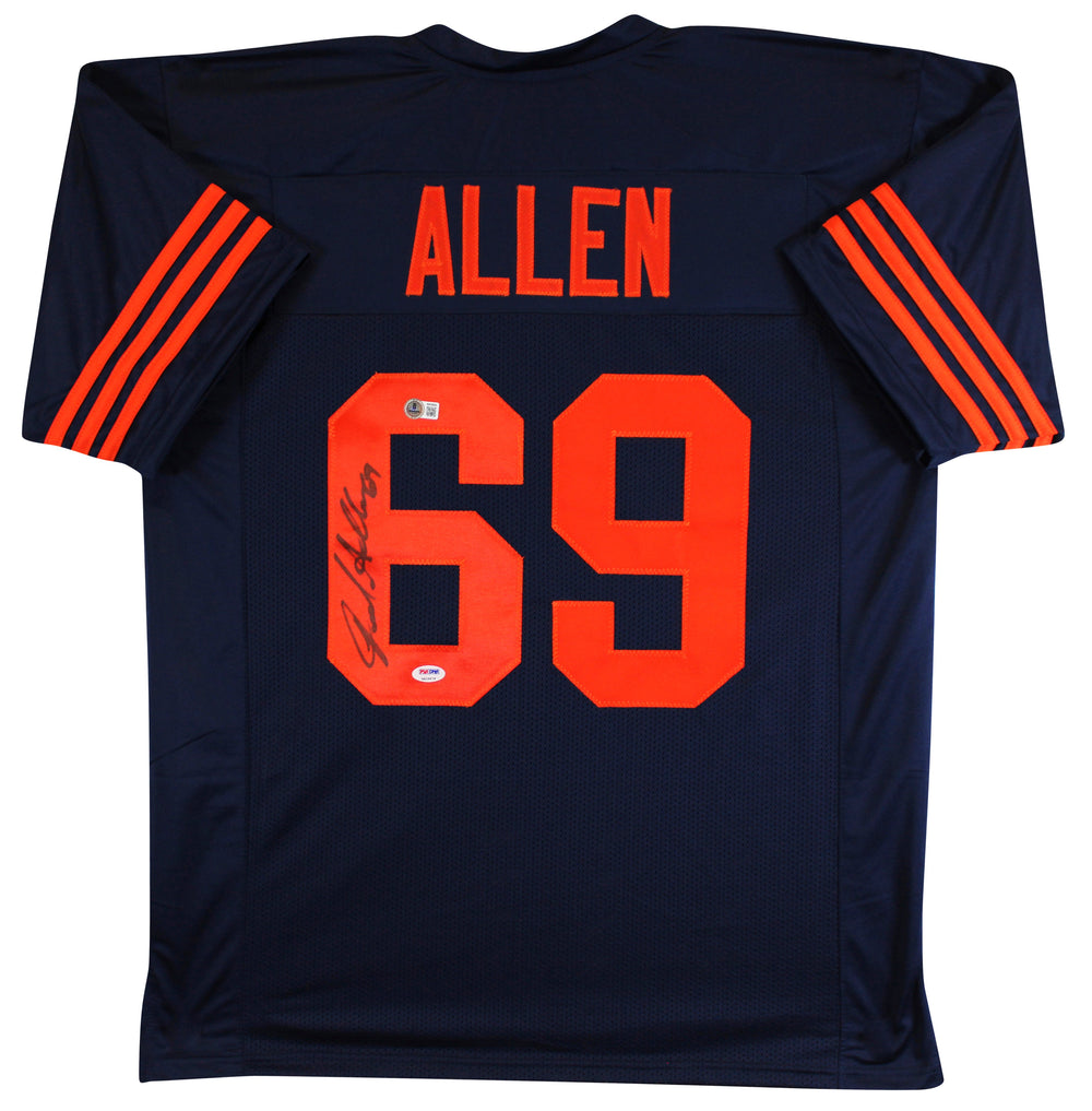 Jared Allen Authentic Signed Navy Pro Style Jersey Autographed BAS #BW20559