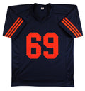 Jared Allen Authentic Signed Navy Pro Style Jersey Autographed BAS #BW20559