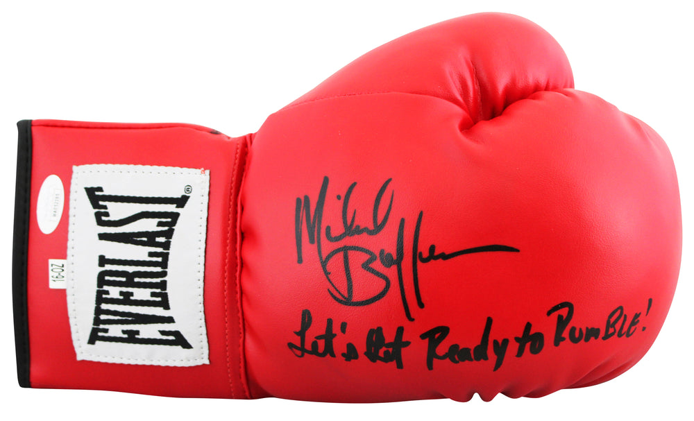 Michael Buffer "Let's Get Ready to Rumble!" Signed Everlast Boxing Glove JSA Wit