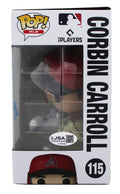 D-Backs Corbin Carroll Authentic Signed #115 Funko Pop Vinyl Figure JSA #CI50044