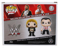 WWE Ted Dibiase & I.R.S. Signed 2 Pack Funko Pop Vinyl Figure JSA #AM02199