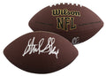 Packers Sterling Sharpe Signed Wilson Super Grip Football W/ Case BAS Witnessed
