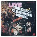 John Fogerty Creedence Clearwater Revival Signed Live in Europe Album JSA