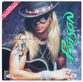 Poison (4) Michaels, DeVille, Dall & Rocket Signed Album w/ Vinyl JSA #CL51539