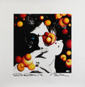 Ric Ocasek & Paulina Porizkova Authentic Signed 24x24 Lithograph JSA #CL51551