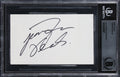 Jennifer Beals Flashdance Authentic Signed 3x5 Index Card BAS Slabbed 2