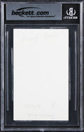 Jennifer Beals Flashdance Authentic Signed 3x5 Index Card BAS Slabbed 2