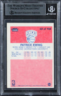 Knicks Patrick Ewing "HOF 08" Authentic Signed 1986 Fleer #32 Card BAS Slabbed 3