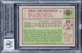 Rams Eric Dickerson "HOF 99" Signed 1984 Topps #280 Card Auto 10! BAS Slabbed 2