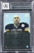 Steelers Hines Ward Signed 1998 Finest #148 Rookie Card Auto 10! BAS Slabbed