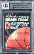 Shaquille O'Neal Signed 1992 Stadium Club BT #21 Rookie Card Auto 10! BAS Slab