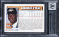Shaquille O'Neal Signed 1992 Hoops Draft Redemption #A RC Card Auto 10! BAS Slab