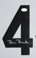 Pirates Barry Bonds Signed Grey Nike Cooperstown Collection Framed Jersey JSA