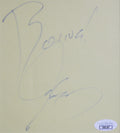 Jim Carrey The Mask "Boing!" Signed & Framed 5.5x6 Cut Signature JSA #CE01107