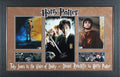 Daniel Radcliffe & Toby Jones Harry Potter Signed 8x10 Photo Framed Display BAS