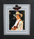 George Strait Authentic Signed 8x10 Framed Photo Autographed PSA/DNA #AP84562