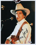 George Strait Authentic Signed 8x10 Framed Photo Autographed PSA/DNA #AP84562