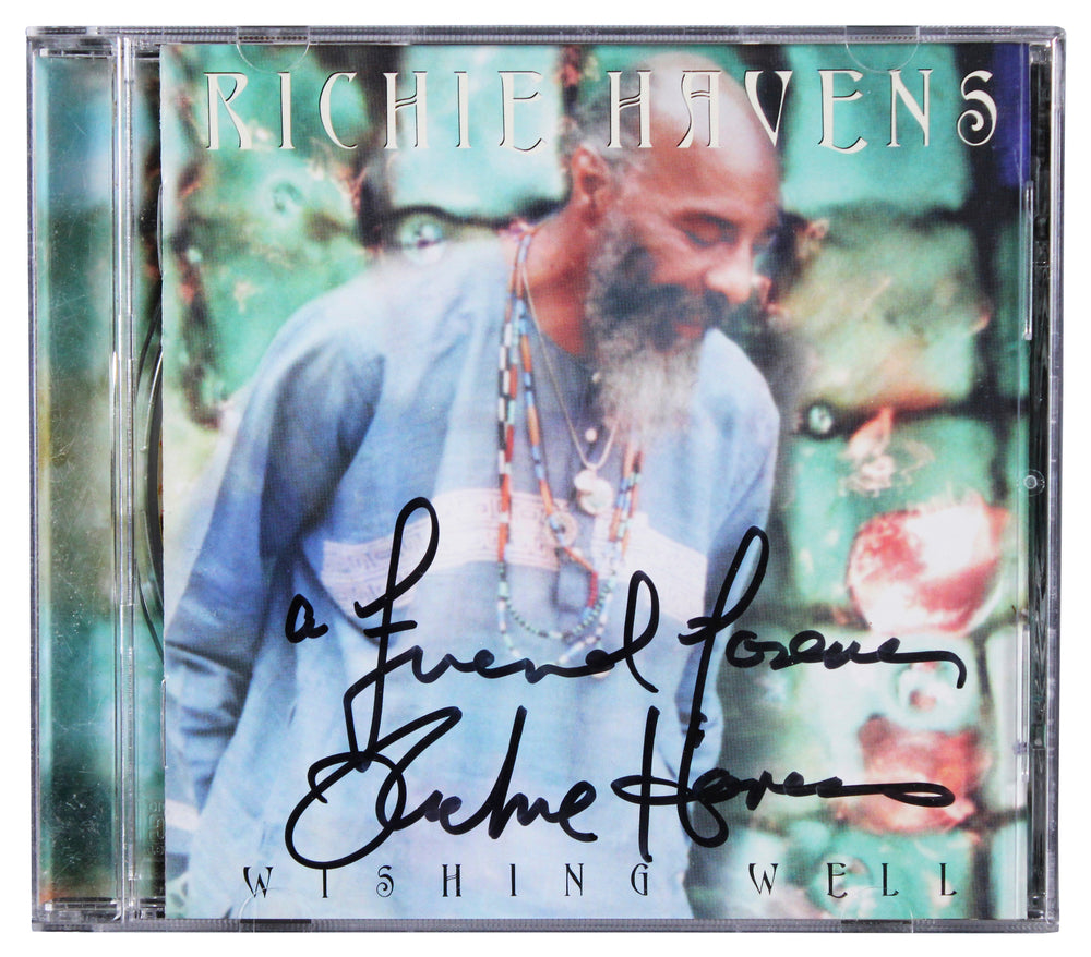 Richie Havens "A Friend Forever" Signed Wishing Well CD Booklet JSA #CL51510