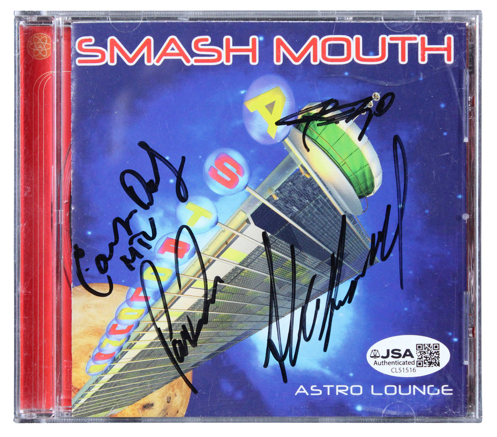 Smash Mouth (4) Harwell, De Lisle, Camp & Daly Signed CD Booklet JSA #CL51516