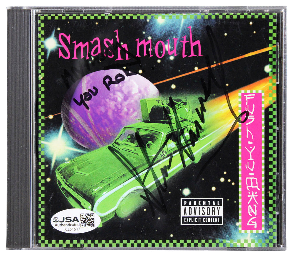 Steve Harwell Smash Mouth Signed Fush Yu Mang CD Booklet w/ Disc JSA #CL51517