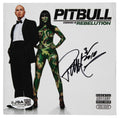 Pitbull Signed Pitbull Starring in Rebelution CD Booklet w/ Disc JSA #CL51518