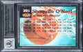 Shaquille O'Neal Signed 1992 Stadium Club #201 Rookie Card Auto 10! BAS Slabbed