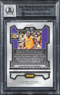 Shaquille O'Neal Signed 2023 Panini Prizm Silver #181 Card Auto 10! BAS Slabbed