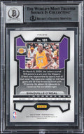 Shaquille O'Neal Signed 2023 Panini Prizm Orange Ice #181 Card Auto 10! BAS Slab